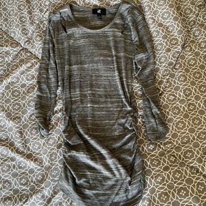 3/4 sleeve strength grey shirt